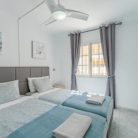 Heated Pool In Front Of A Costa Adeje (Tenerife)